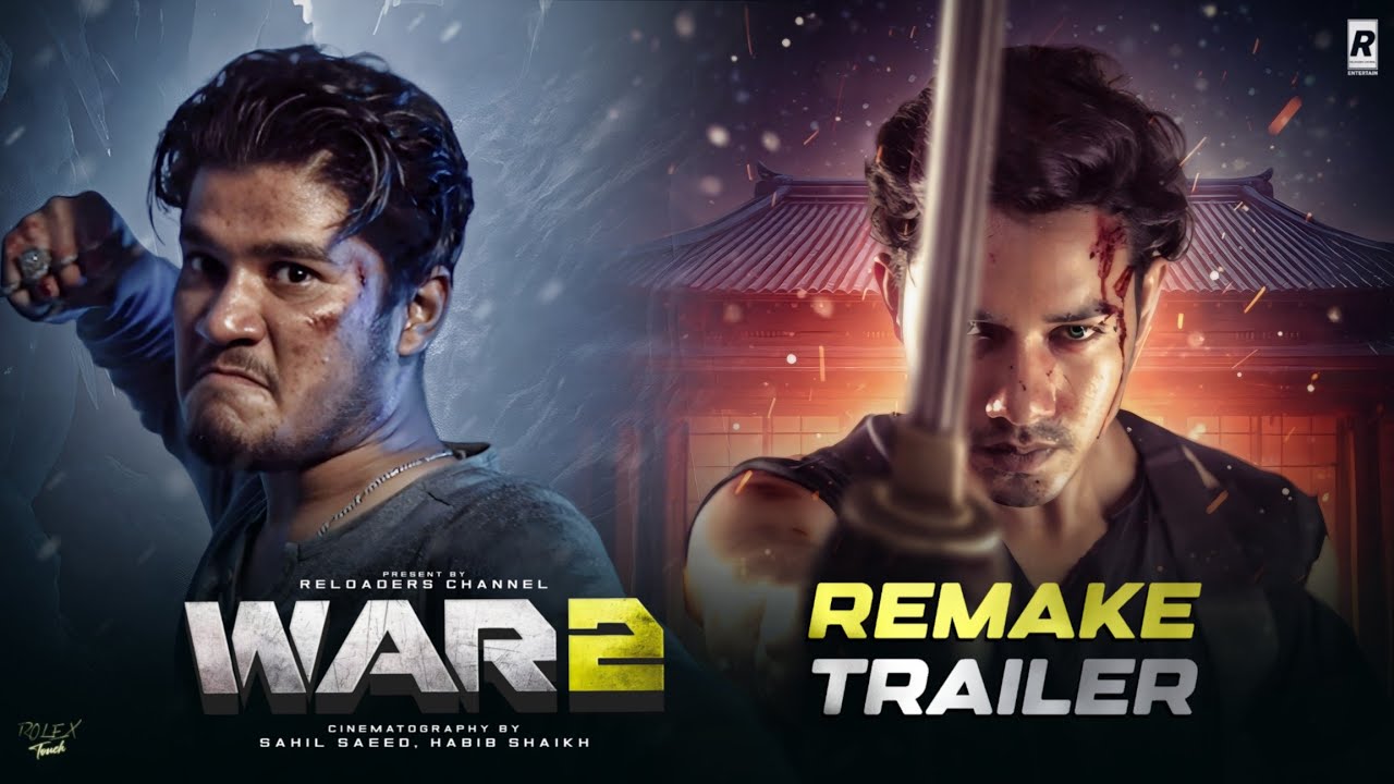 WAR 2 | Trailer | Habib Shaikh | Sahil Shaikh | 4K HD | Reloaders Channel