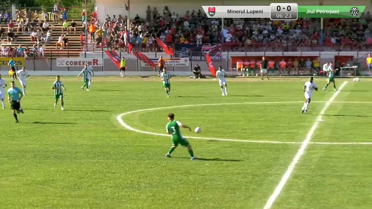 Fotbal Cupa României Betano, Turul 1, Minerul Lupeni - Jiul Petroșani