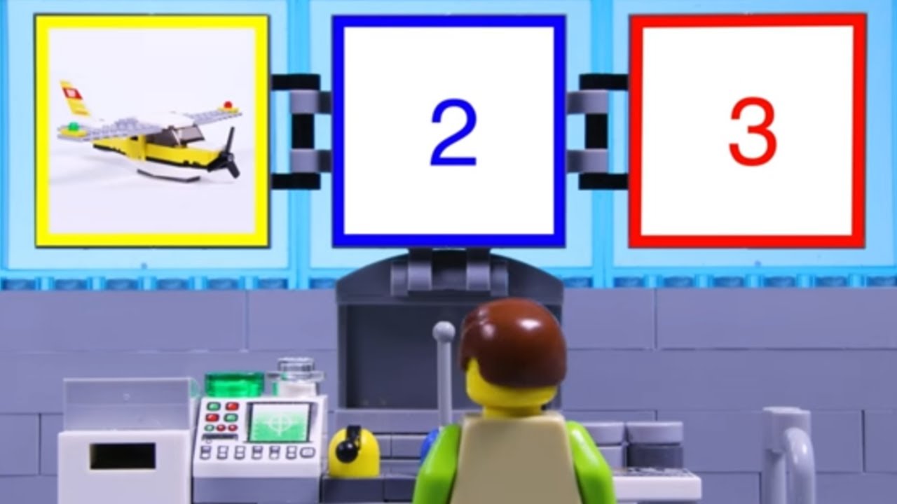LEGO Experimental Space Invaders Plane STOP MOTION | Billy Bricks