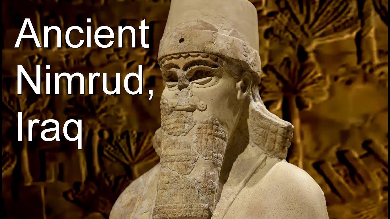 The ancient Assyrian city of Nimrud in Irak