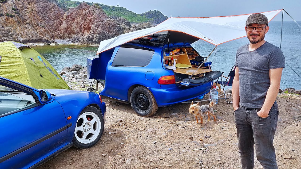 DÜNYADA TEK KARAVAN  HONDA CİVİC JAPON OTOMOBİL'DEN ÇEKME KARAVAN | KARAVAN YAPIMI | KARAVAN PROJESİ