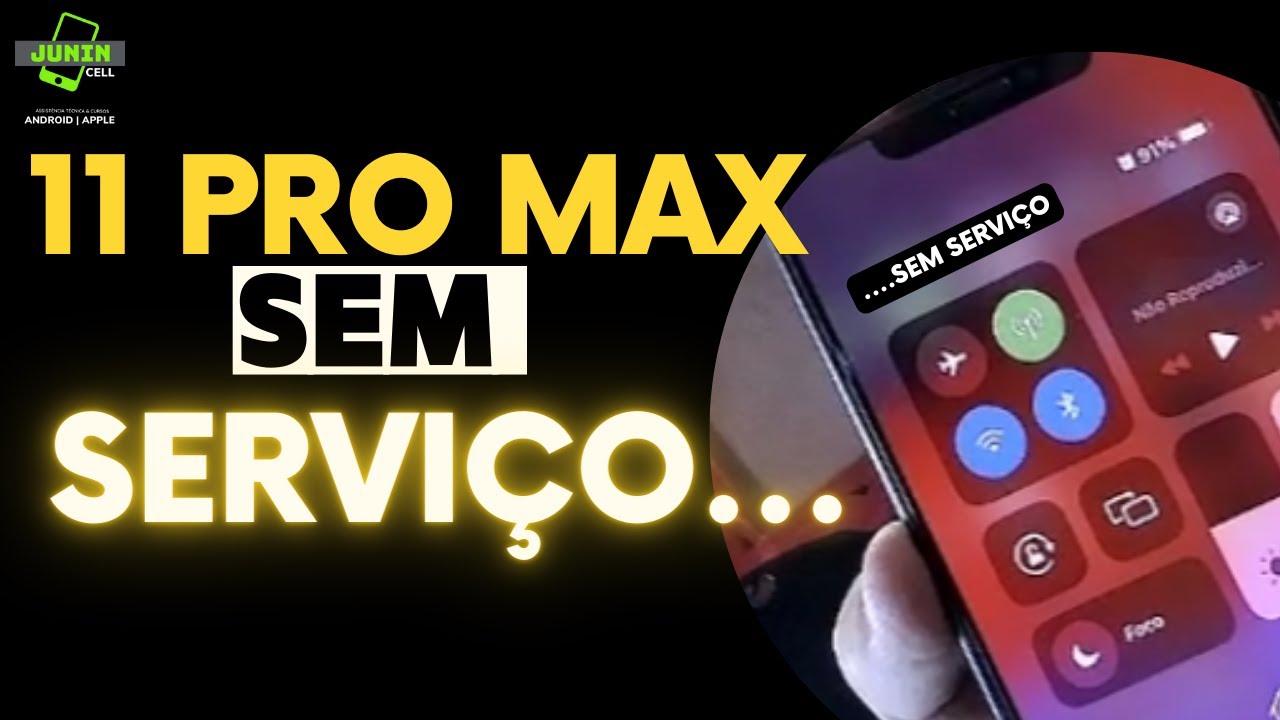 IPHONE 11 PRO MAX SEM SERVIÇO