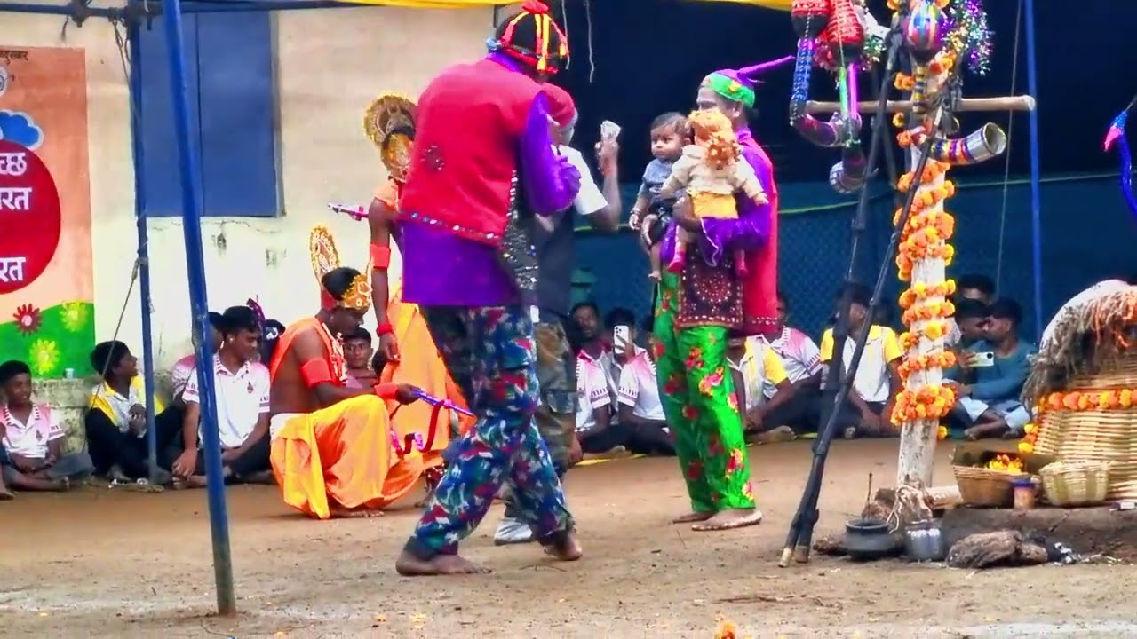 2 डोंगऱ्यादेव कार्यक्रम- नंदीबैल नृत्य #dongryadev #nandibail #tribal_culture #aadivasi #mayurmh39