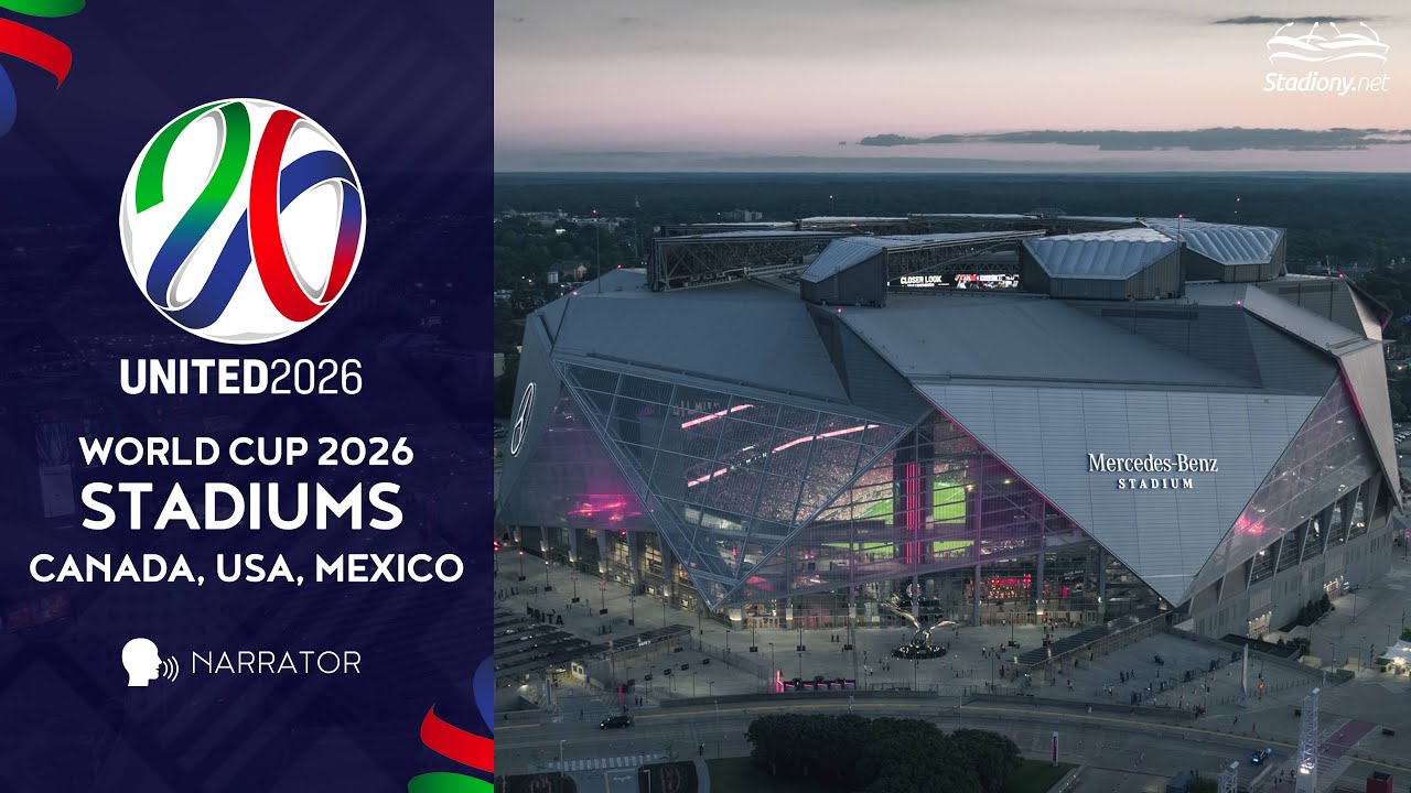 🇨🇦🇺🇸🇲🇽 Стадионы чемпионата мира по футболу 2026 года