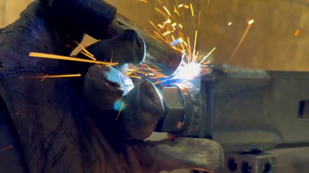 Fabricating CNC-Cut Sheet Metal Traction Bars | Custom Welding & Fabrication