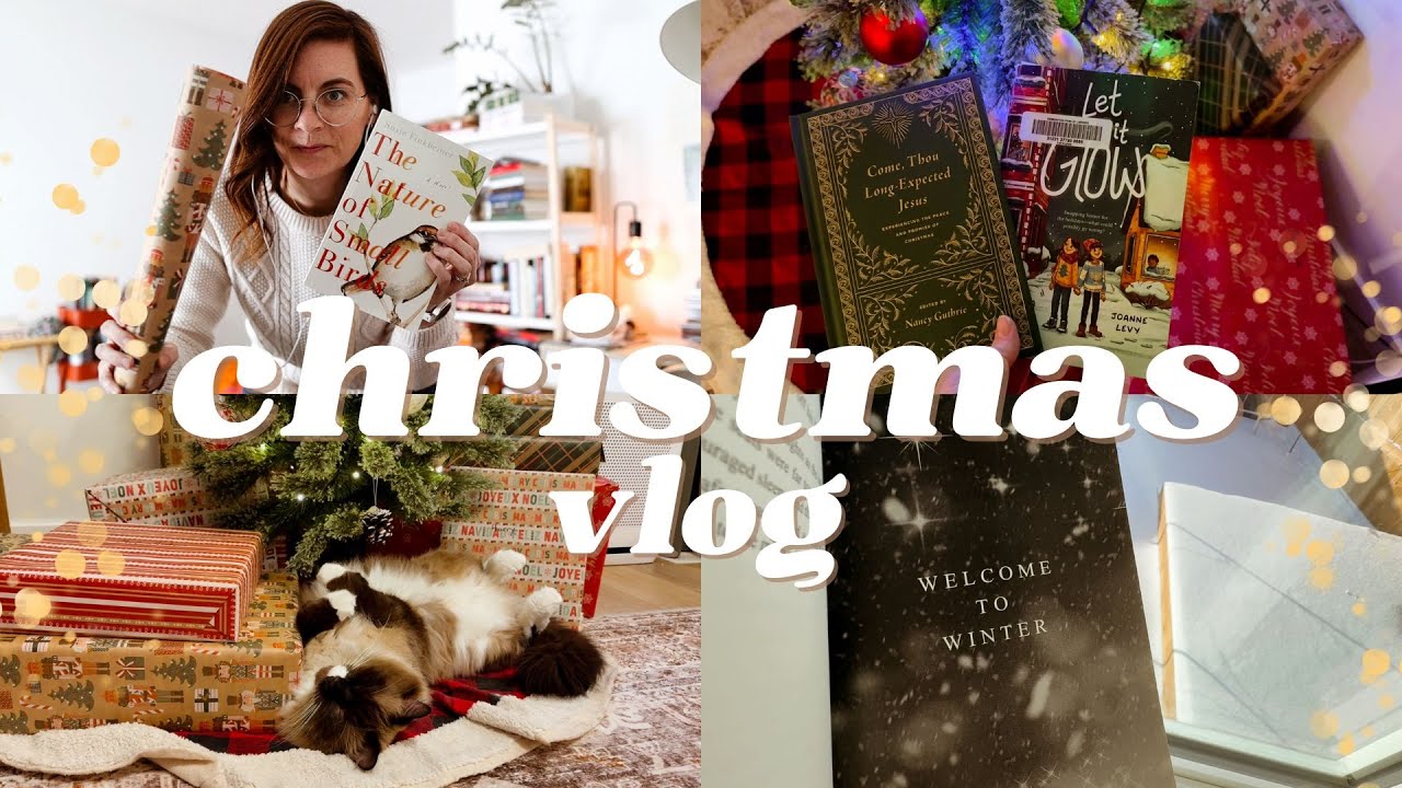 a mostly sick & cozy CHRISTMAS VLOG - BOOKMAS DAY TWENTY-TWO