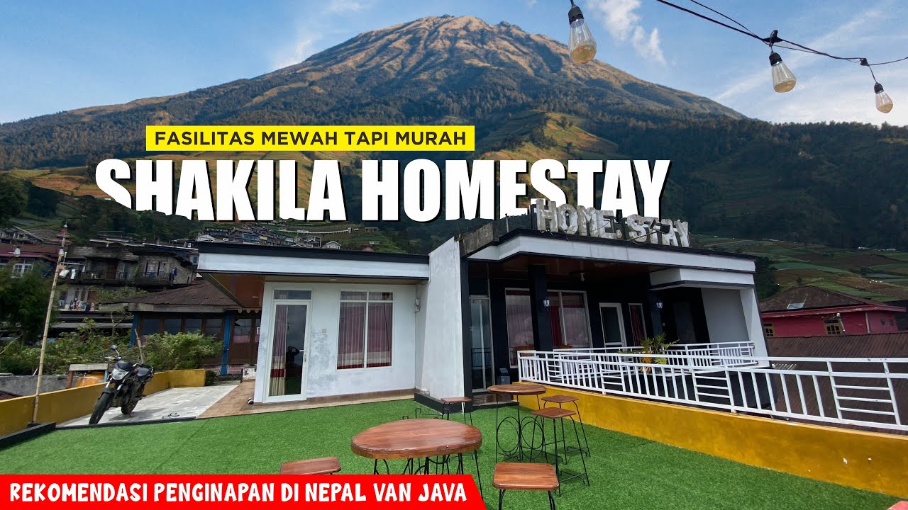 Penginapan MURAH Dengan TOP VIEW - Shakila Glamping Dan Homestay Nepal Van Java