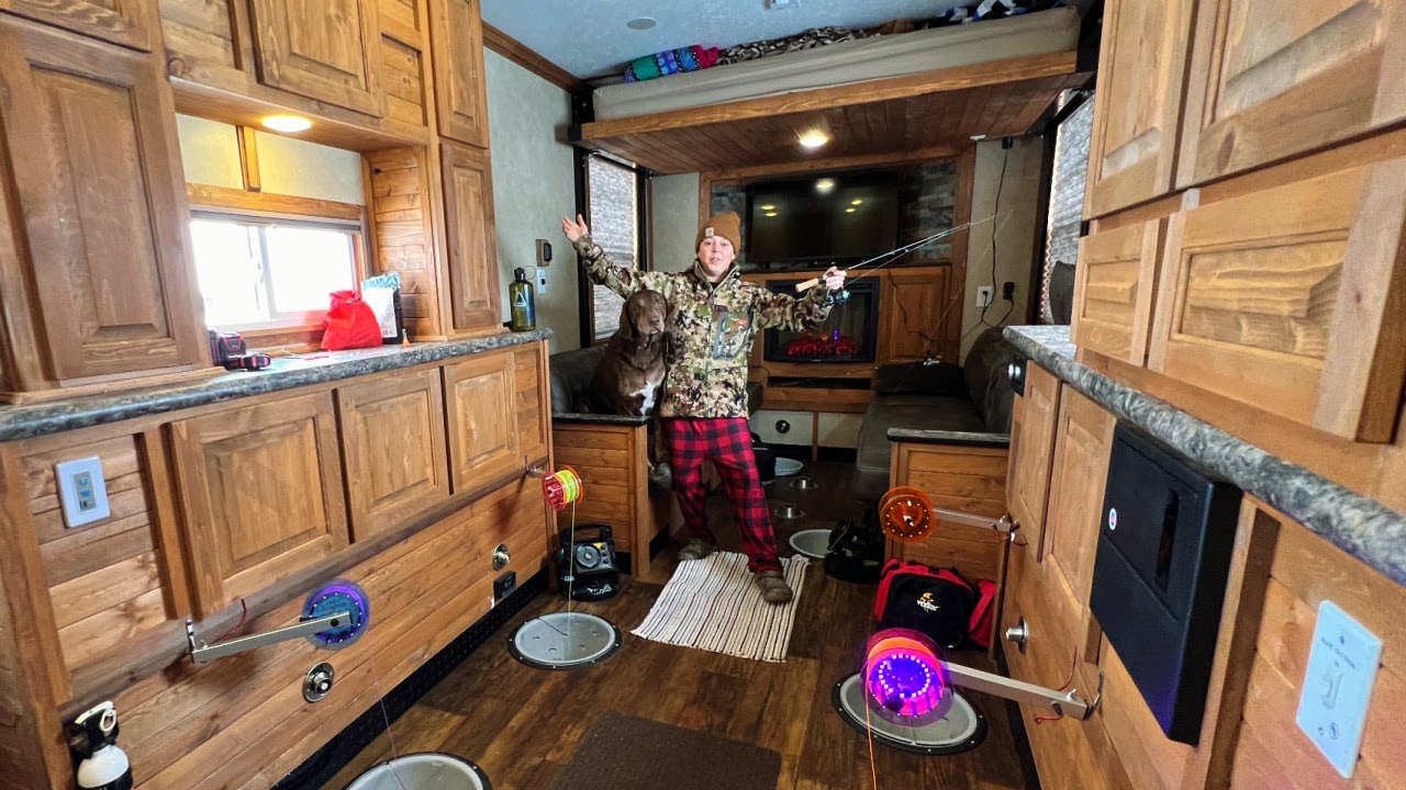 Living In $50,000 Ice Shack for 48 hours!