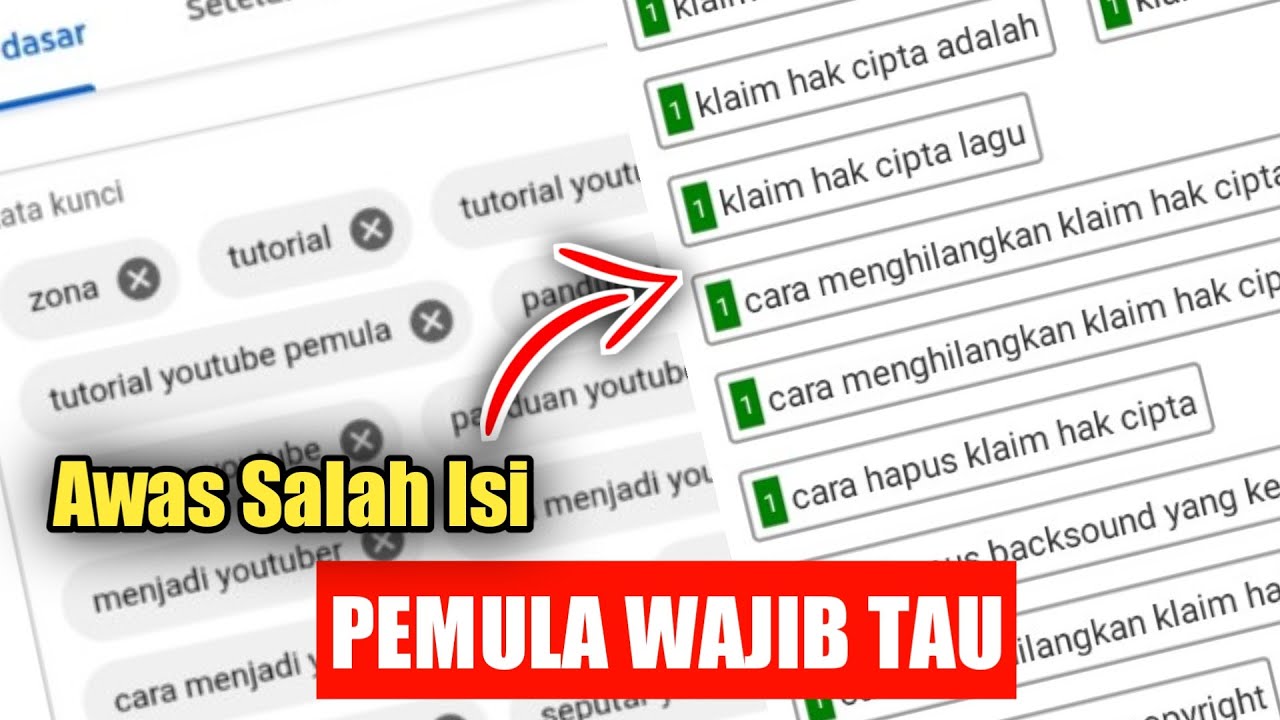 Beda Kata Kunci Channel YouTube Dan Kata Kunci Video YouTube