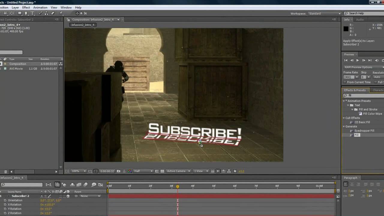 Text in your Video Tutorial! [After Effects][HD]
