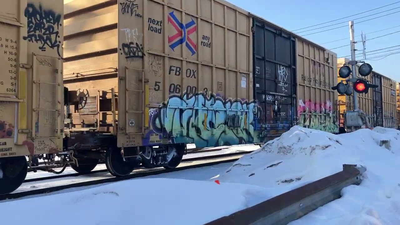 SD40 QUADRUPLET?! L070-25 Through Congress Street
