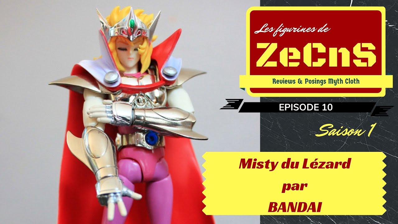 Saint Seiya Myth Cloth - Les Figurines de ZeCnS - Misty du Lézard Bandai  Review
