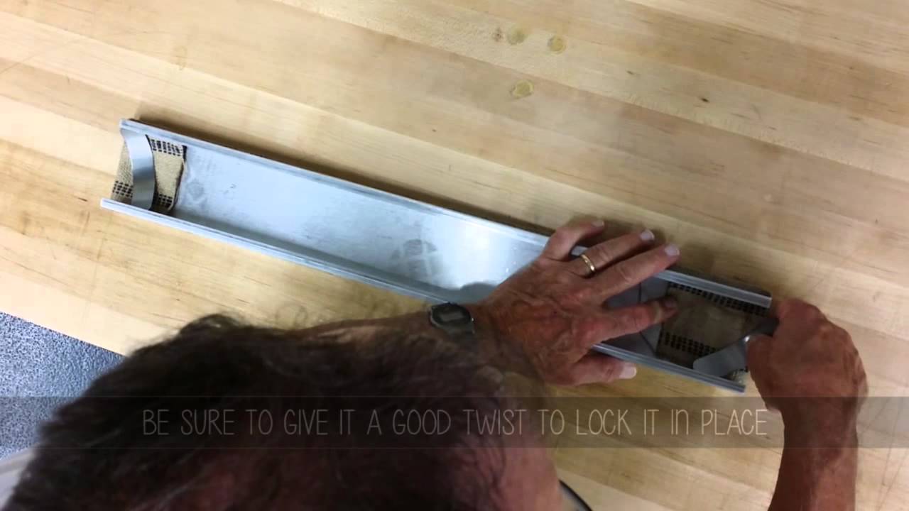 How to Attach Burlap to Aluminum Bagel Boards | Empire Bakery Equipment