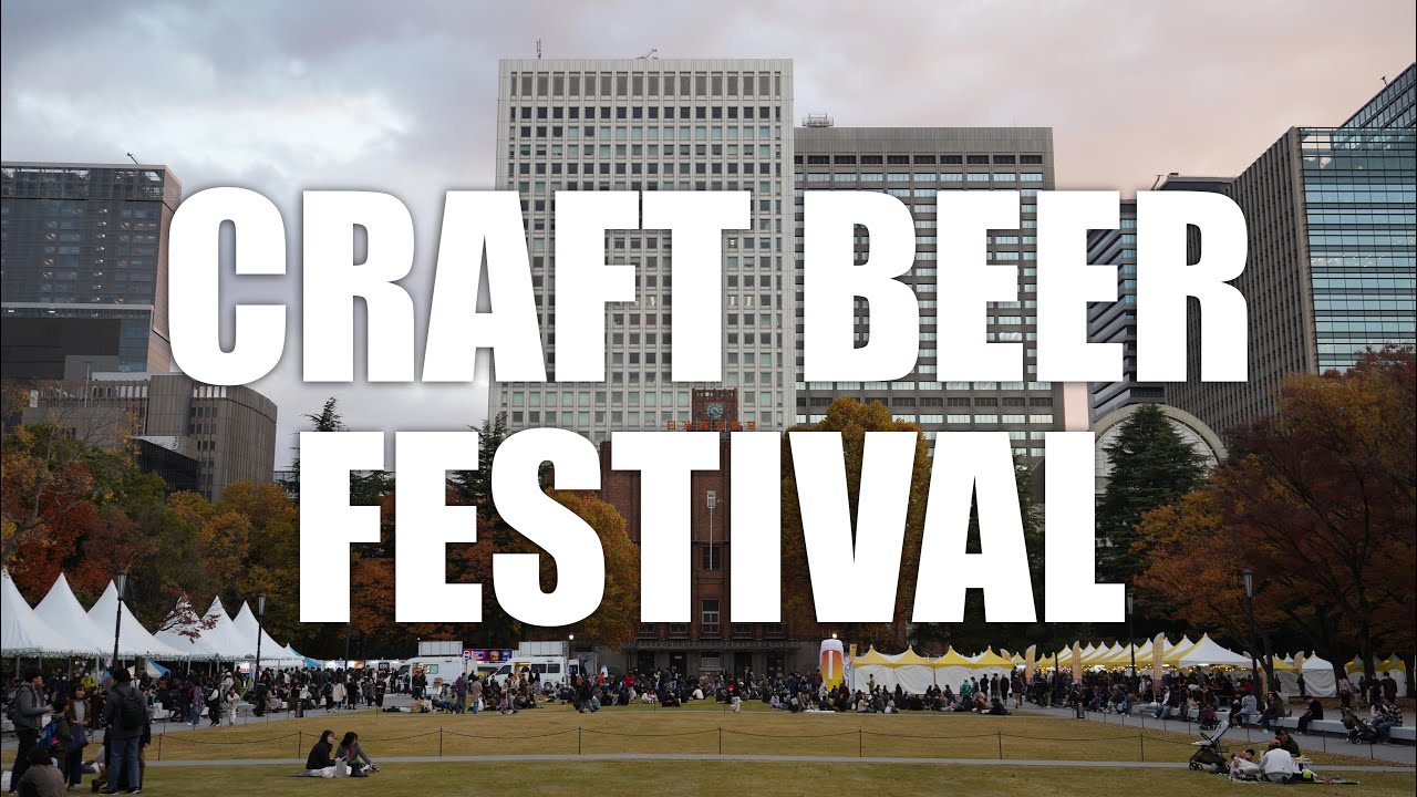 American Craft Beer Festival at Hibiya Park, Tokyo
