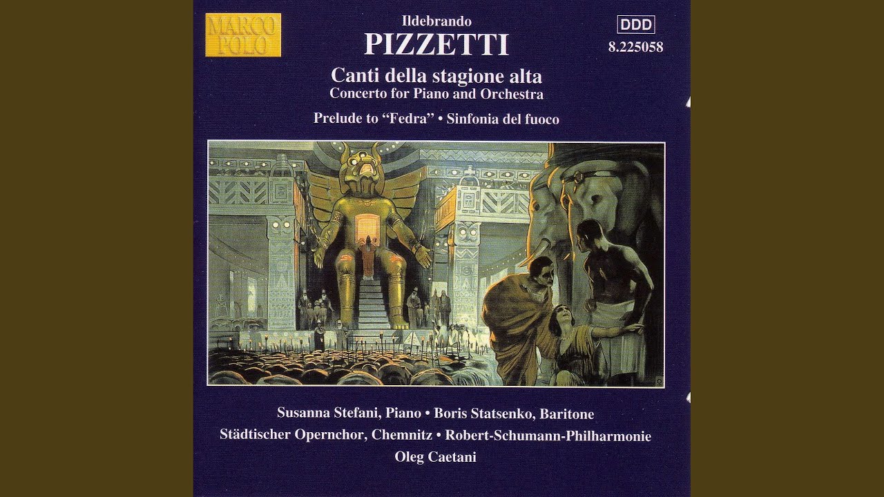 Cabiria, Sinfonia del fuoco: Sinfonia del fuoco