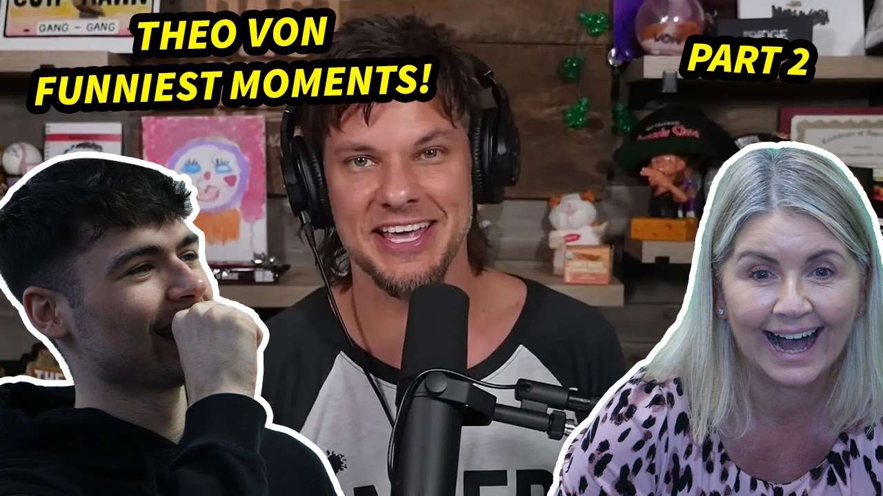 Funniest Theo Von Moments Compilation! Part 2 - British Family Reacts!