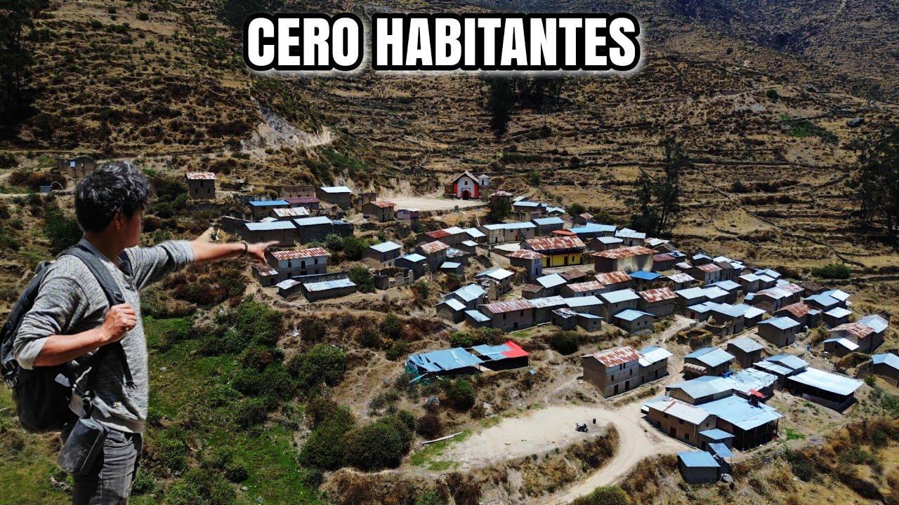 800 personas ABANDONARON este pueblo y hoy quedo en el OLVIDO