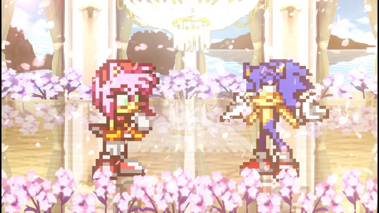 Mugen-Fallen Heroes Amy vs Sonic