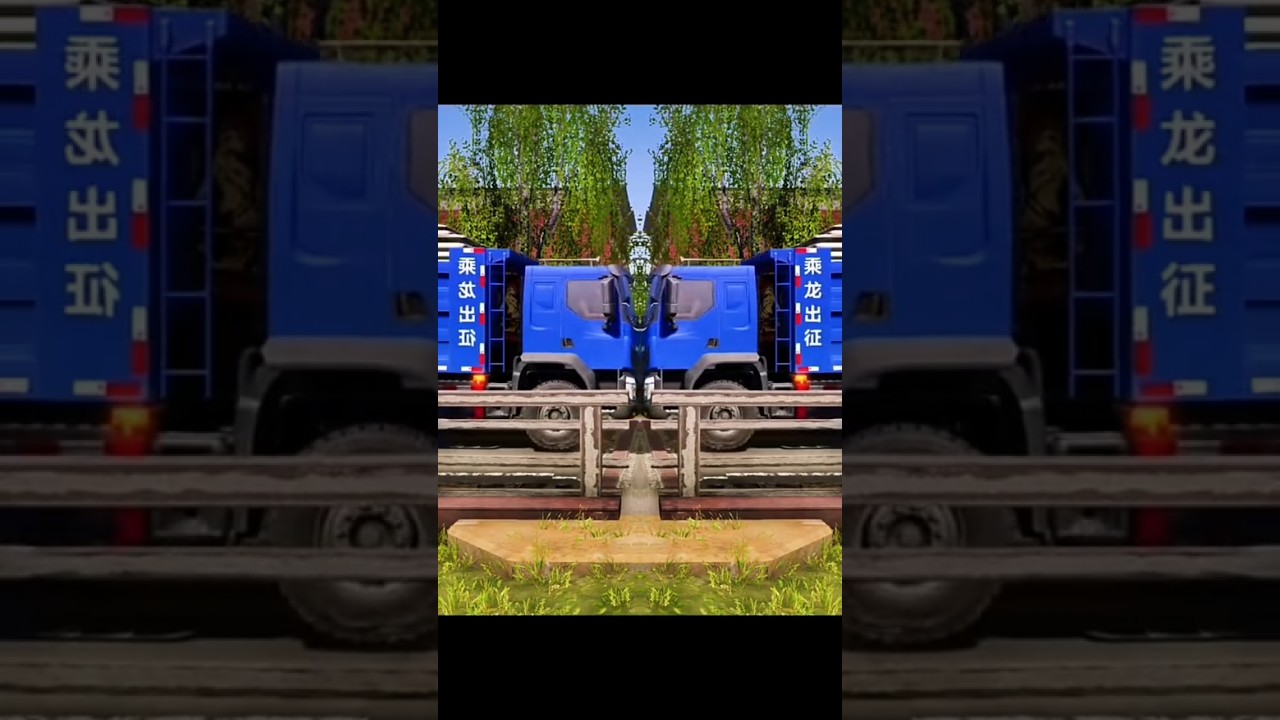 You Won&rsquo;t Believe How This Truck Moves - Pure Creative Magic! 🚛✨#mudrunner #simulator #truck #shorts