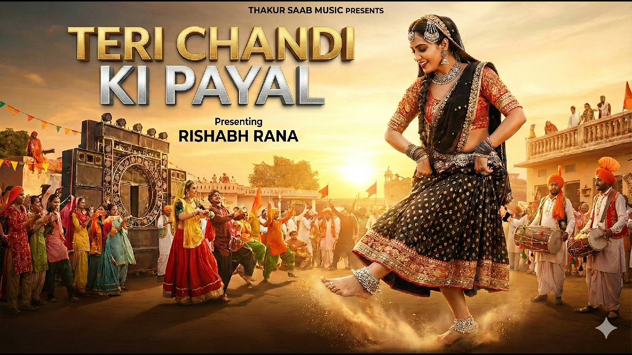 Teri Chandi Ki Payal (तेरी चाँदी की पायल) | Thakur Saab Music | New Haryanvi DJ Song 2026