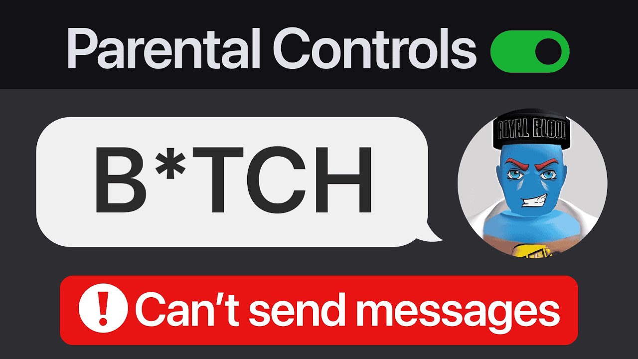 BREAKING ROBLOX RULES WITH PARENTAL CONTROLS..