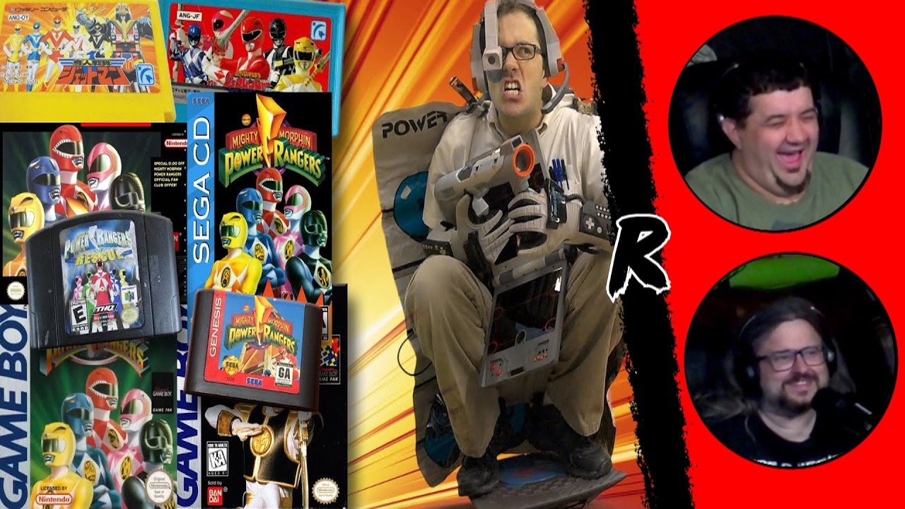 Могучие рейнджеры - Злой видеогеймер (AVGN) | РЕАКЦИЯ РЕНЕГАДОВ
