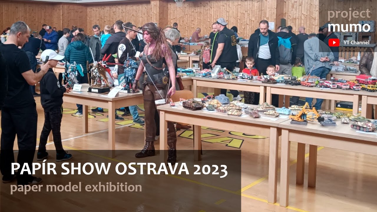 Paper Show Ostrava 2023 | Paper Model Exhibition
