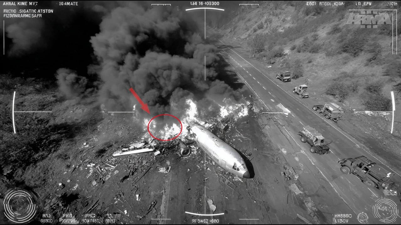 JUST ! US F-35 stealth fighters shot down 5 planes carrying 90 tons of oil. - Arma 3