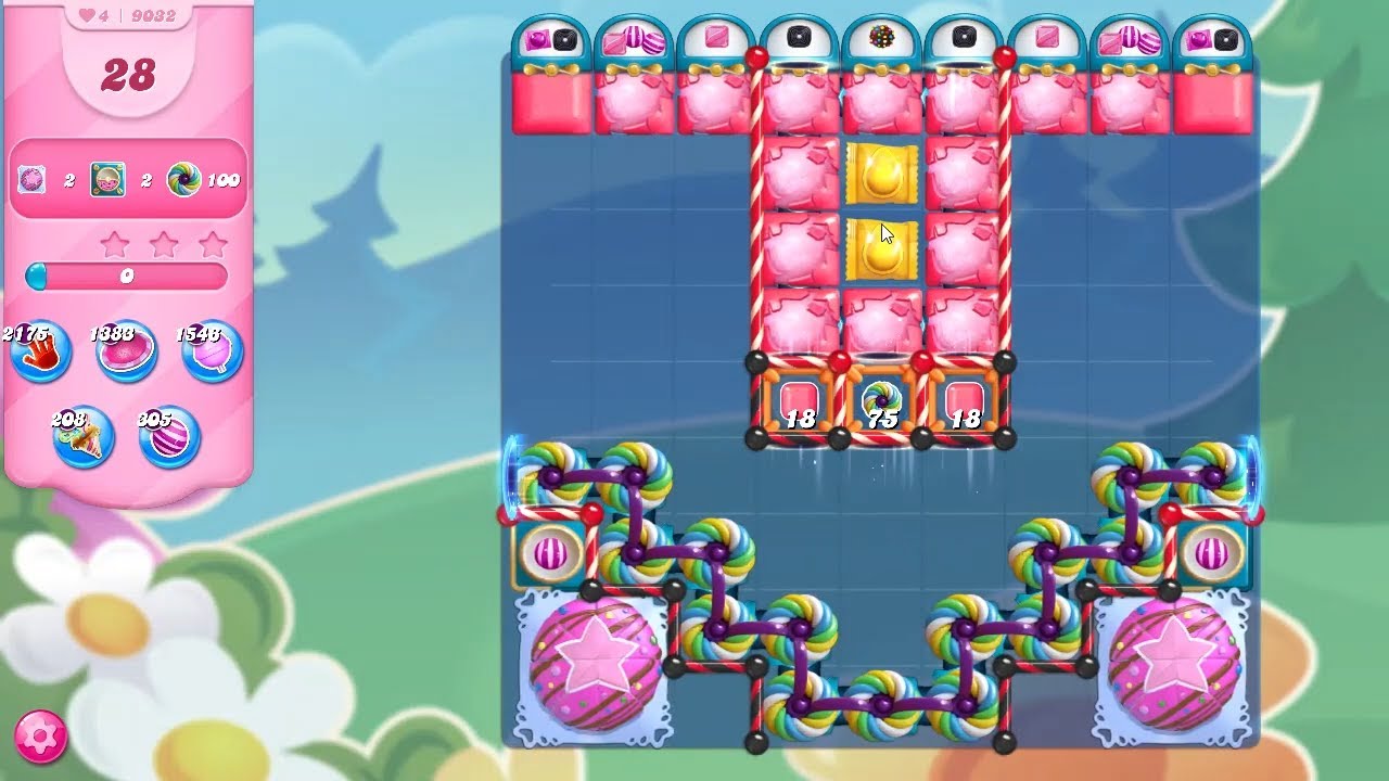 Candy Crush Saga Level 9032 NO BOOSTERS