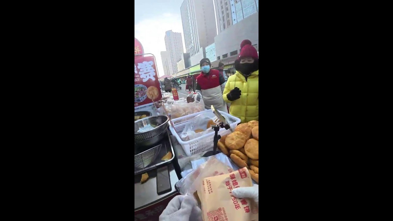 First-Person Breakfast Stall | Selling Golden Oil Cakes | No Commentary
