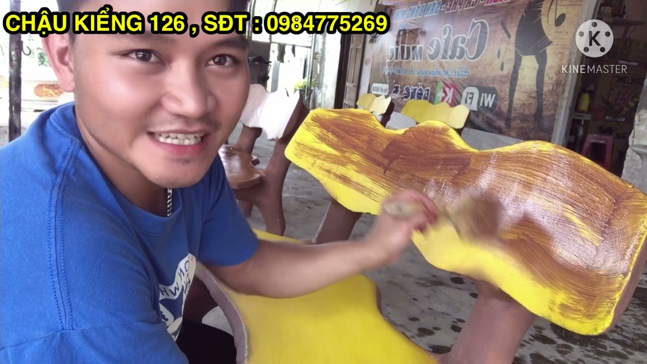 Cách sơn giả gỗ cho bộ bàn ghế