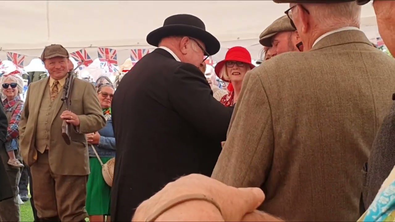 Ingleton 1940s weekend. Best Dressed Competition. 2024