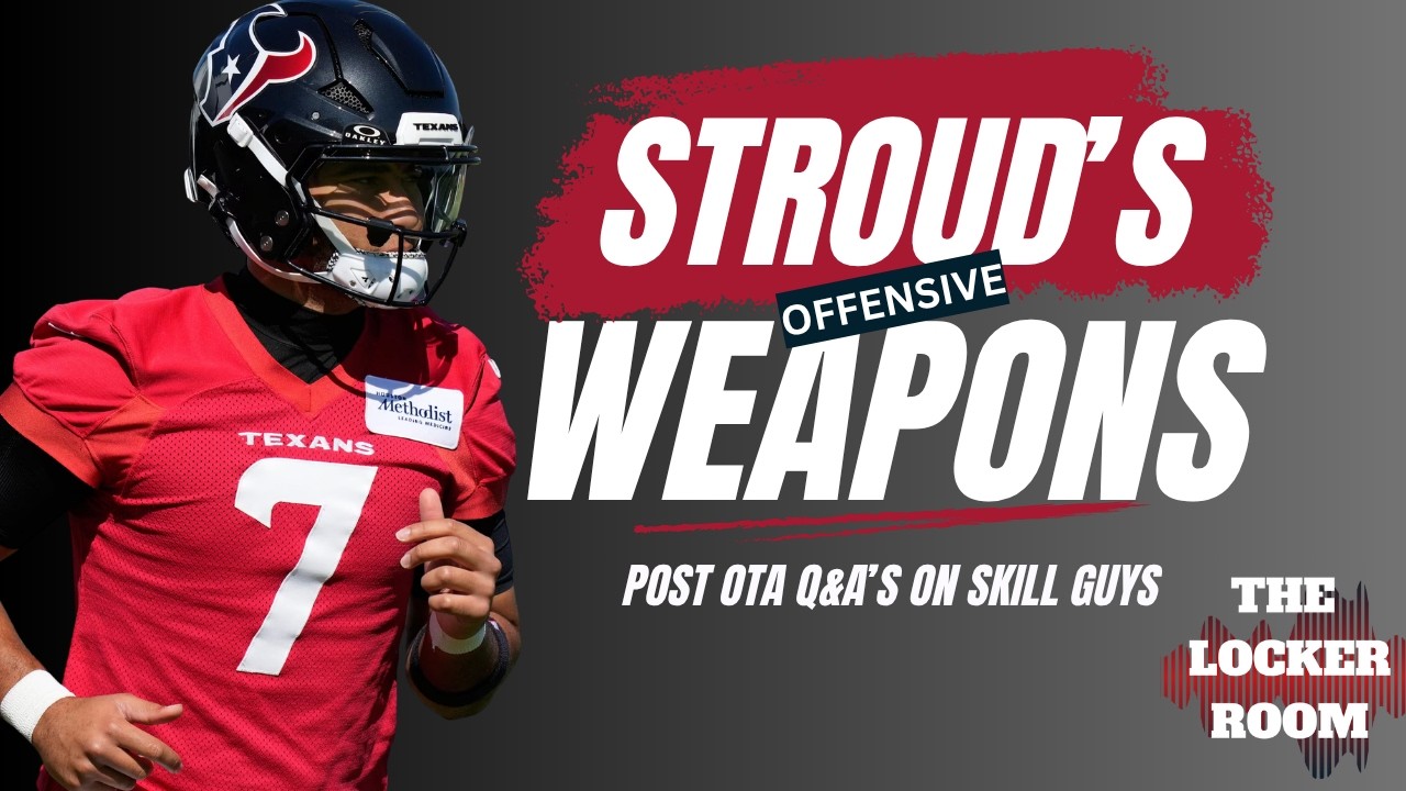 Emerging Storylines!: KNOWN & UNKNOWN About Tank Dell & CJ Stroud's Weapons On Offense After OTA's!