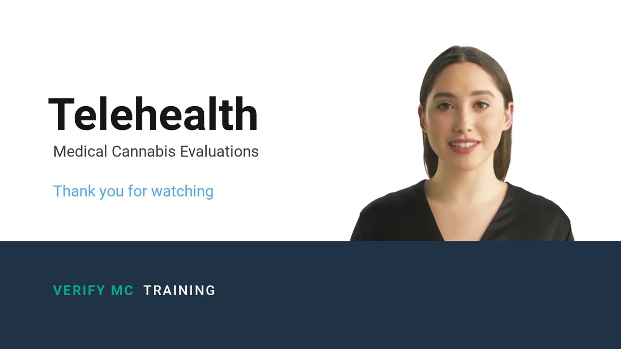 Verify MC Telehealth Training for Medical Cannabis Doctors