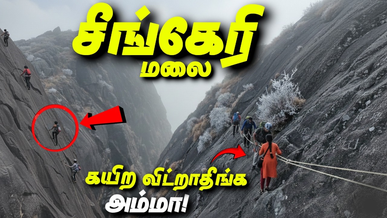 😢அது எமனோட பாசக்கயிறு😨- Cheengeri Adventurous Rock Hill Climbing & Trekking | Wayanad Series Ep-1