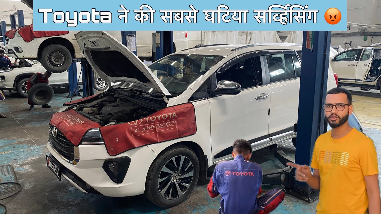 70,000 kms service experience of innova crysta | सुधर जाओ टोयोटा वालो |