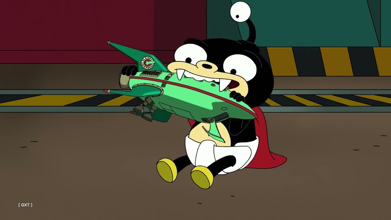 Futurama: the new shrinking ray.