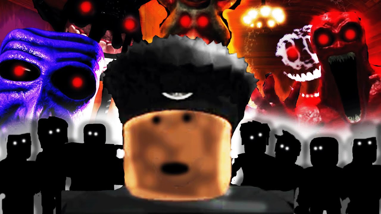 What it's Like Playing Different Roblox Games WITH 20 People..