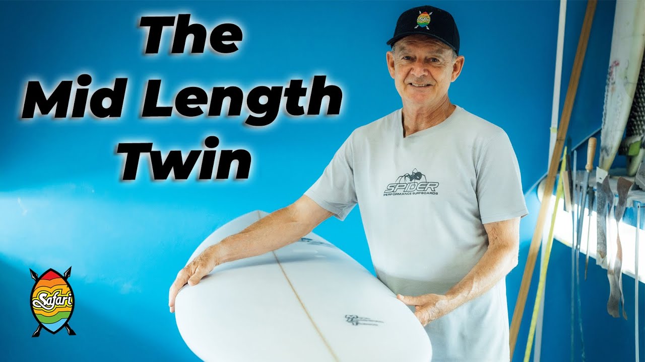 The Mid Length Twin by Safari Surfboards