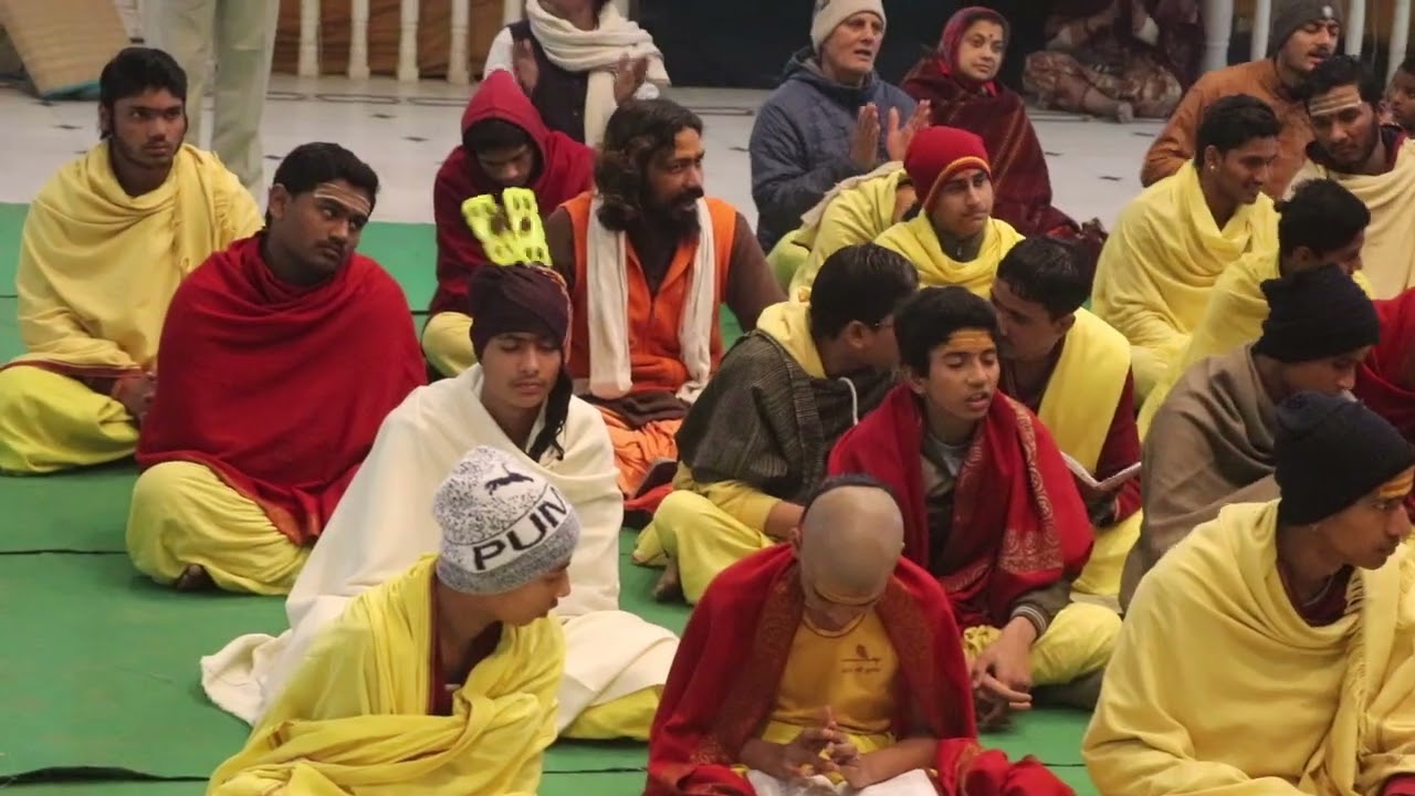 \ramanreti ashram\23.01.2025 saayam kaleen prarthan evam stuti