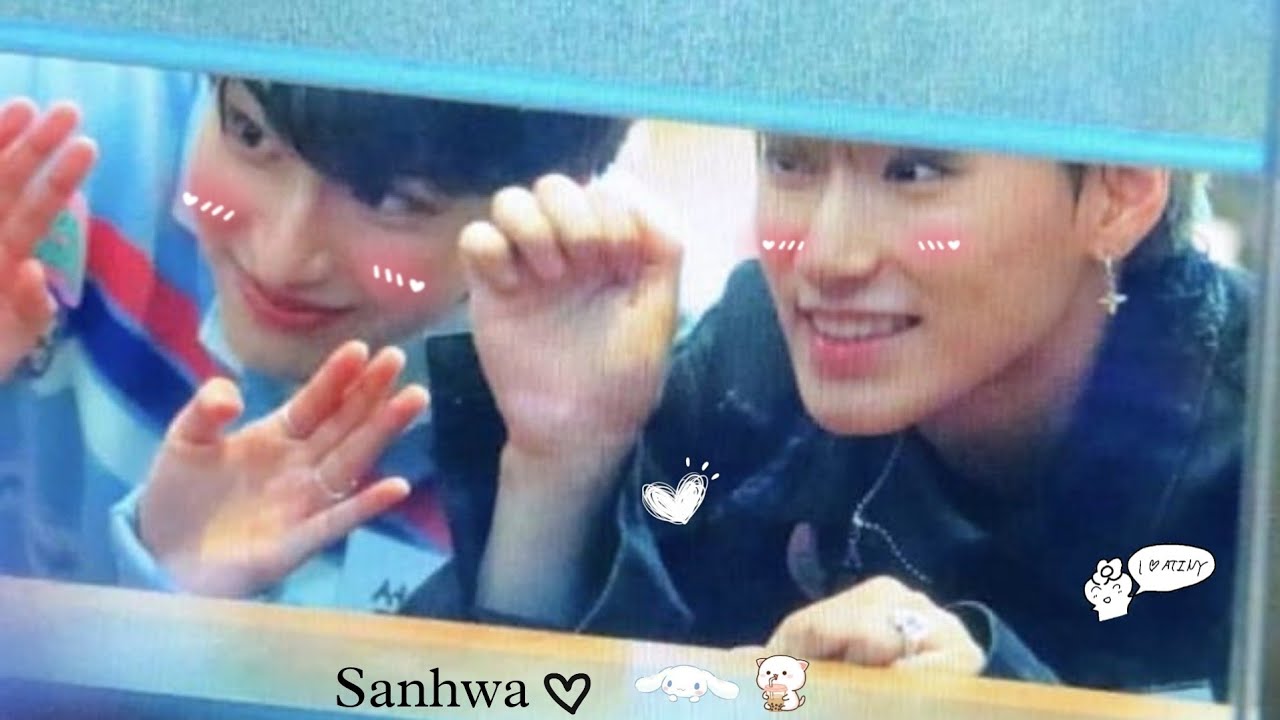 Ateez cuties sanhwa ~ •.¸¸♪ [ Part 1]