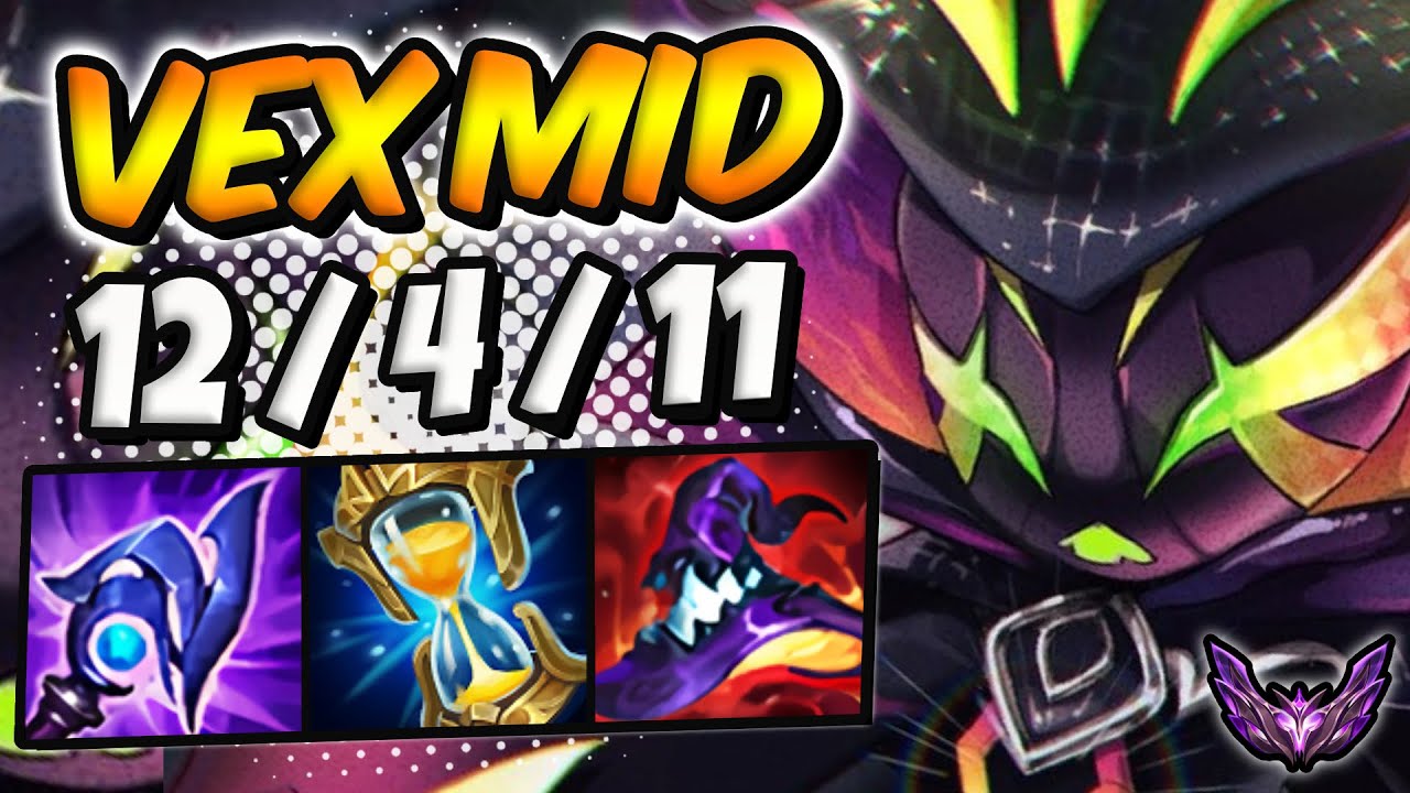Vex MID vs Zed | NA Master Patch 12.23 | Season 12 ✅