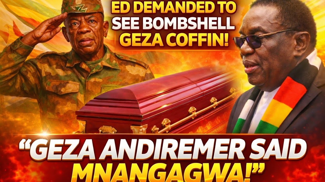 Geza avaremera even arimu Coffin ⚰️ Mnangagwa ask to do final rituals