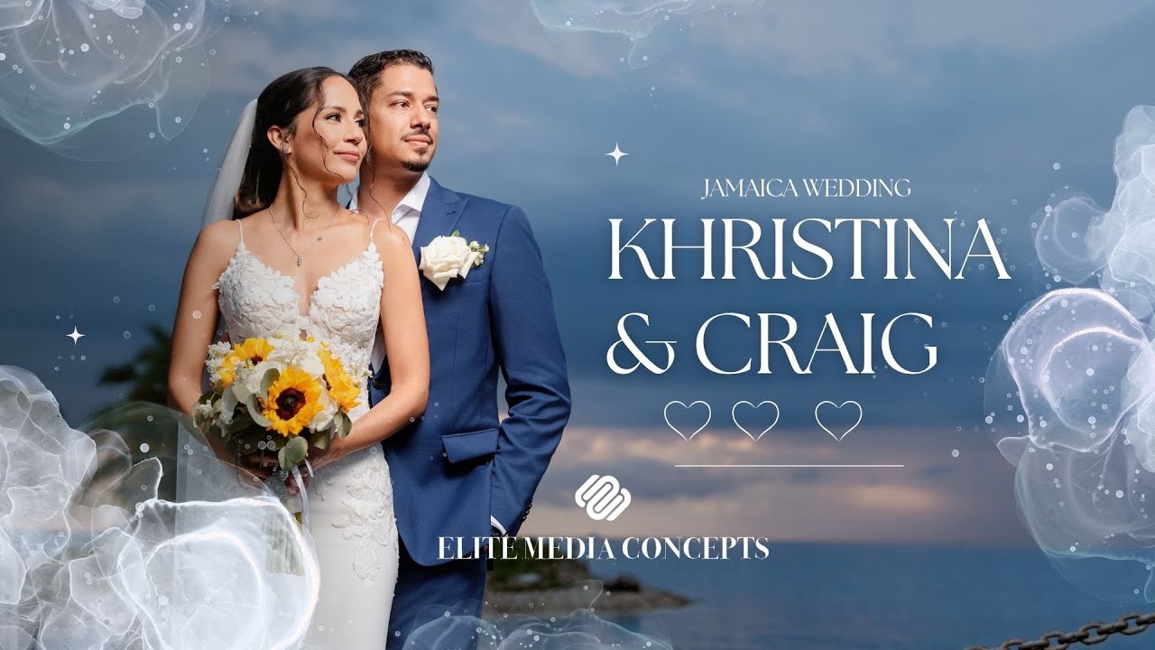Jamaica Wedding | Khristina & Craig’s Beautiful Wedding at Wharf House