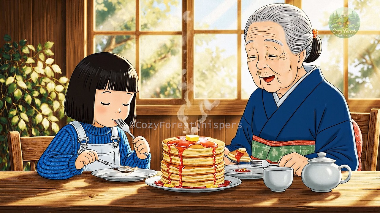 From Forest Harvest to Cozy Dinner 🍲 Treehouse Family Life | Ghibli ASMR
