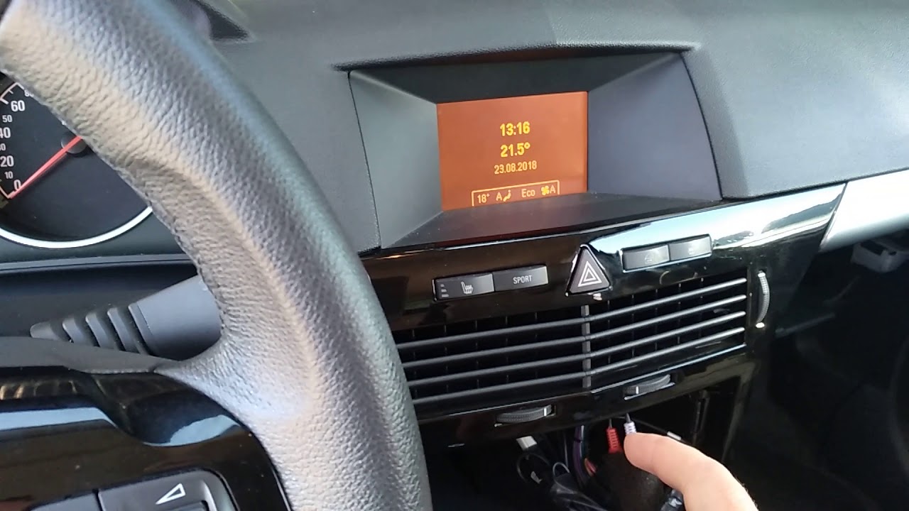 Спорт режим на механике Opel Astra H