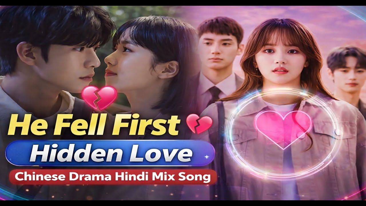 Cute Love Story 💞 Hidden Love | Chinese & Korean Drama | Hindi Songs Mix