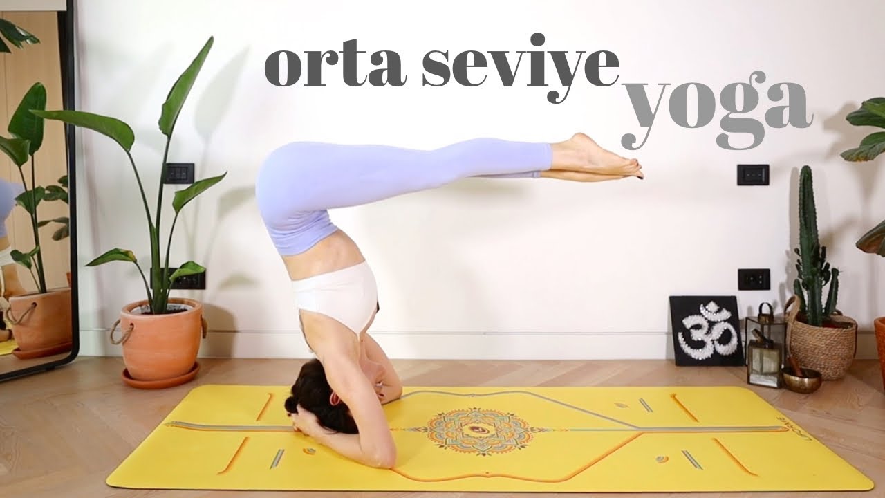 Orta Seviye Yoga Dersi 💪🏼 Core Güçlendir ♥ Elvin ile Yogaya Devam