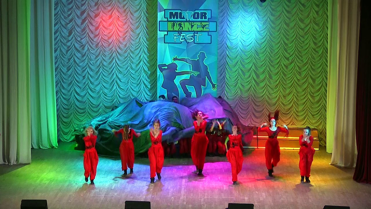 90  Студия современного танца «ENERGY» Вулкан MOTOR FEST LEVEL UP 2019