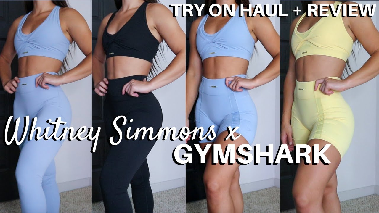Whitney Simmons x Gymshark V3 // TRY ON HAUL